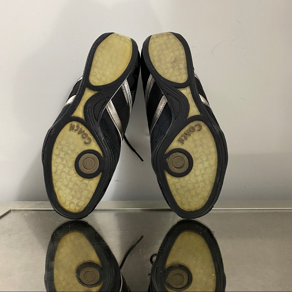 Coach Monogrammed Tennis Shoes - Picture 6 of 6
